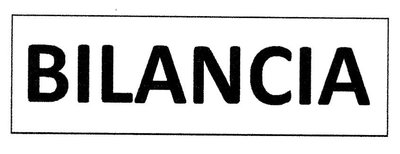 Trademark BILANCIA