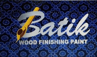 Trademark BATIK WOOD FINISHING PAINT DAN LOGO