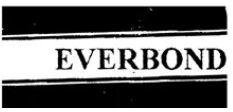 Trademark EVERBOND