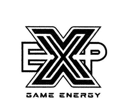 Trademark EXP GAME ENERGY Logo