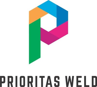 Trademark PRIORITAS WELD + logo