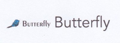 Trademark BUTTERFLY & Logo