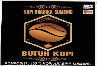 Trademark BUTUH KOPI + Lukisan/ Logo