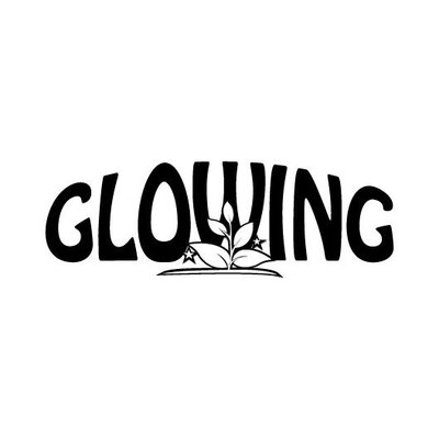 Trademark GLOWING + logo