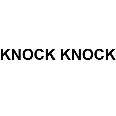 Trademark KNOCK KNOCK