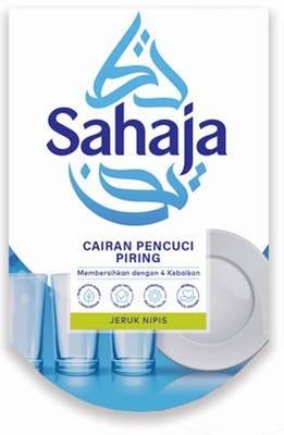 Trademark SAHAJA CAIRAN PENCUCI PIRING