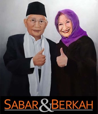 Trademark SABAR&BERKAH + LUKISAN