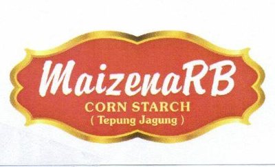 Trademark MaizenaRB CORN STARCH (Tepung Jagung) + Lukisan