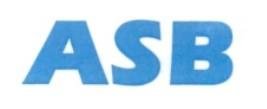 Trademark ASB (stylized)