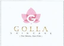 Trademark Golla Skincare dan Logo