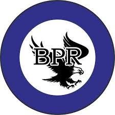 Trademark BPR : RAJAWALI HITAM BULAT BIRU TUA TEBAL DAN BULAT HITAM TIPIS