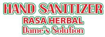 Trademark HAND SANITIZER RASA HERBAL Dame's Solution