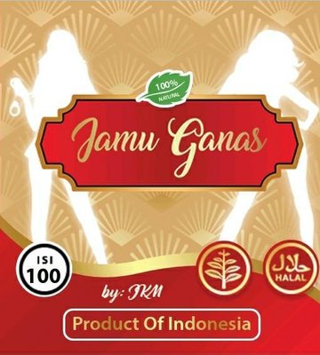 Trademark JAMU GANAS BY JKM + LOGO/LUKISAN