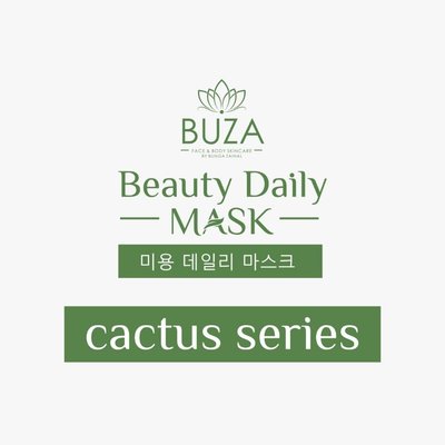 Trademark BUZA Beauty Daily Mask Kaktus Series