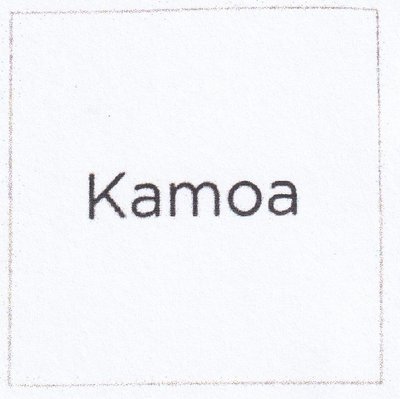 Trademark KAMOA