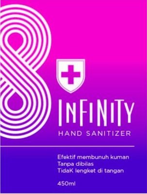 Trademark INFINITY HAND SANITIZER