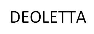 Trademark DEOLETTA