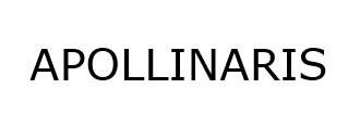 Trademark APOLLINARIS