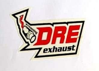 Trademark DRE exhaust + Logo