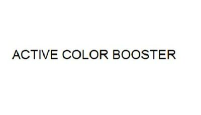 Trademark ACTIVE COLOR BOOSTER