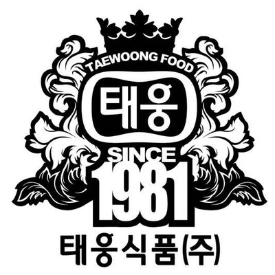 Trademark TAEWONG FOOD TAEWOONG (Korean Characters) SINCE 1981 Taewoong Food Co., Ltd. (Korean
Characters) and Device.