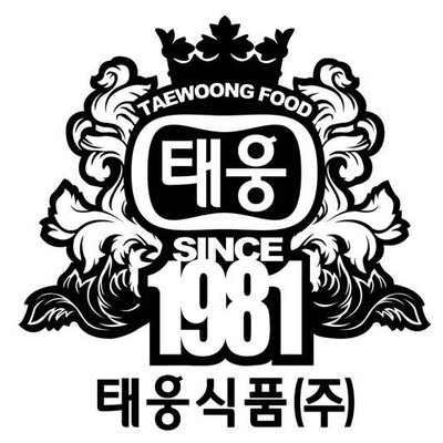 Trademark TAEWONG FOOD TAEWOONG (Korean Characters) SINCE 1981 Taewoong Food Co., Ltd. (Korean
Characters) and Device.