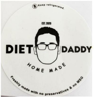 Trademark DIET DADDY + Lukisan