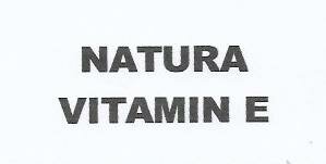 Trademark NATURA VITAMIN E