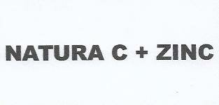 Trademark NATURA C + ZINC