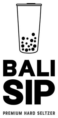 Trademark BALI SIP+Logo gelas