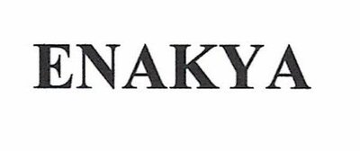 Trademark ENAKYA