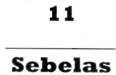 Trademark 11 - SEBELAS