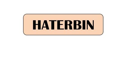 Trademark HATERBIN