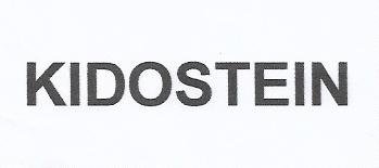 Trademark KIDOSTEIN