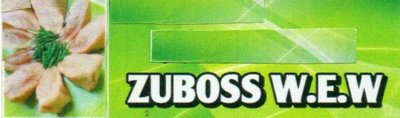 Trademark ZUBOSS W.E.W + LUKISAN