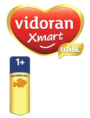 Trademark vidoran Xmart milk 1+ NUTRIPLEX & Logo