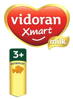 Trademark vidoran Xmart milk 3+ NUTRIPLEX & Logo