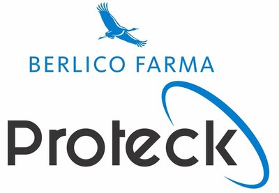 Trademark BERLICO FARMA Proteck + Logo