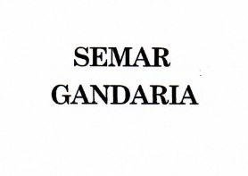 Trademark SEMAR GANDARIA