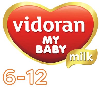 Trademark vidoran MY BABY milk 6-12 & Logo