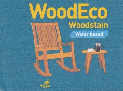 Trademark WoodEco Woodstain Water Based Avian Brands dan Lukisan