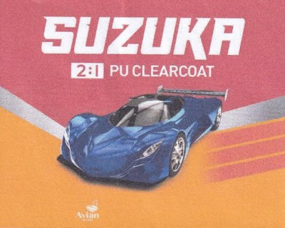 Trademark SUZUKA 2 : 1 PU CLEARCOAT AVIAN BRANDS dan Lukisan