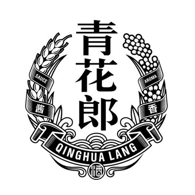 Trademark QINGHUA LANG HURUF KANJI DAN LUKISAN