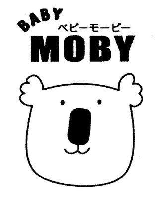 Trademark BABY MOBY Japanese Characters and Device.