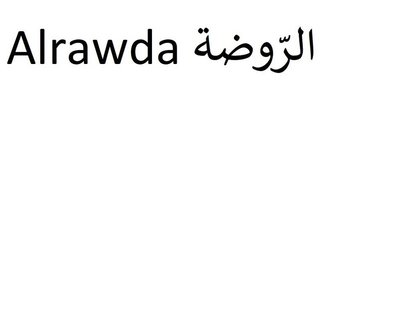 Trademark ALRAWDA