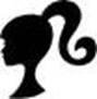 Trademark Barbie Silhouette logo