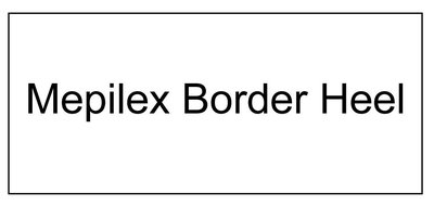 Trademark Mepilex Border Heel