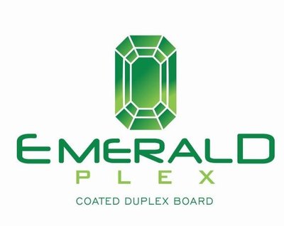 Trademark EMERALD PLEX COATED DUPLEX BOARD