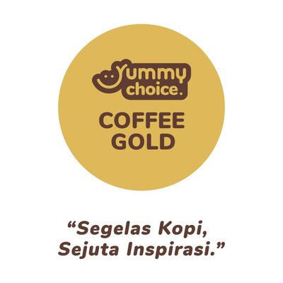 Trademark Yummy Choice Coffee Gold Segelas Kopi Sejuta Inspirasi