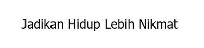 Trademark Jadikan Hidup Lebih Nikmat